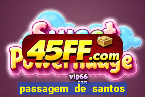 passagem de santos para guarulhos aeroporto
